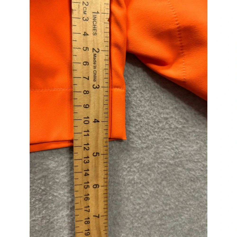 Nike Golf Tour Performance Golf Shorts Womens 10 Orange Dri-FIT Athletic Outdoor